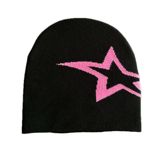 Pink Noir Beanie